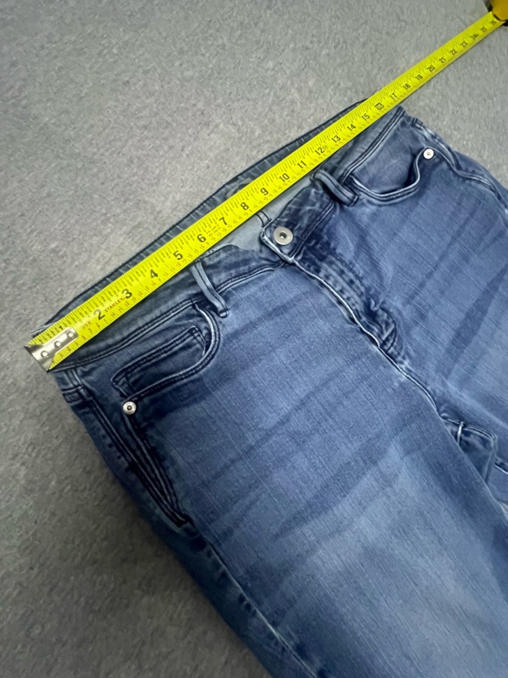 J. Jill Women's Medium Blue Straight-Leg Jeans - Picture 4 of 6